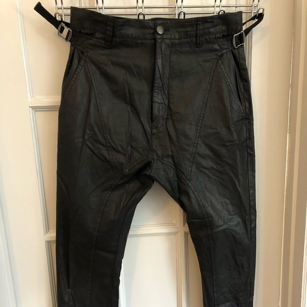 Helmut Lang drop crotch pants